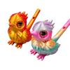 Neue 3D-gedruckte Vogelpfeife für Heim-Schreibtisch-Dekoration Musikalische Wassereinspritzung Dekoration Instrument Pfeife Vogelflöte Spielzeug Geschenke