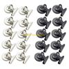W89C 10Pieces Strong Clips Heavy Duty Refrigerator Magnets 31mm Wide for Photo Display Home Office School Whiteboard