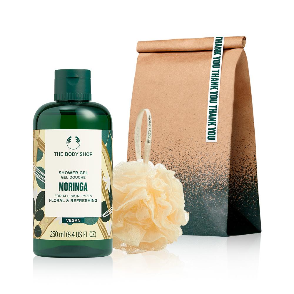 [The Body Shop] Moringa Shower Gel Body Wash 250ML Gift Set