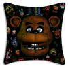 Anime F-Fnafs Boy Pillow Covers Cartoon Sofa Decorative Home Double-sided Printing Short Plush Cute Cushion Cover