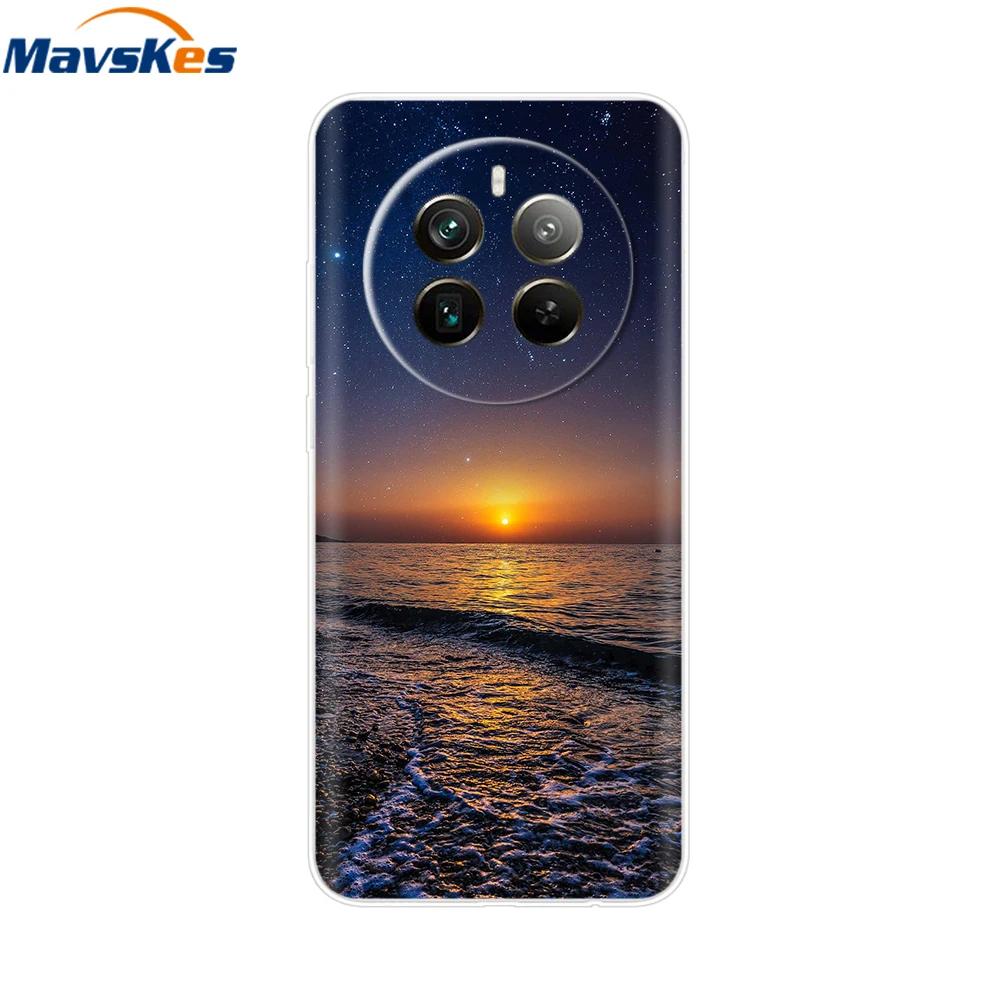 For Realme 12 Pro+ Case Love Heart Soft Silicone Cover for Oppo Realme 12 Plus 5G Fundas for Realme 12 Pro Plus Realme12 Bumper