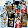 Phone Case for iPhone 17 15 16 Plus Xiaomi Poco X7 X6 F8 F7 M8 C85 C75 Redmi Note 14 12 11 13 Pro Max A4 14C 13C 15C Coque Nami One Pieces Luffy Cover