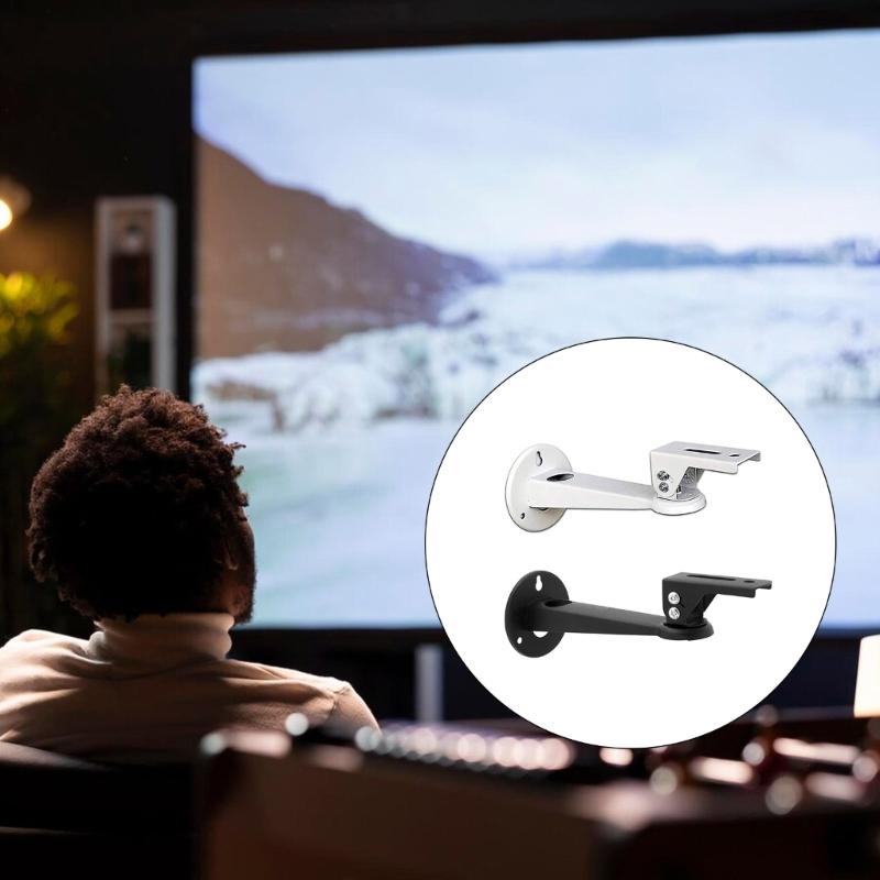 Adjustable Projector Wall Mount,360 Degree Rotation Small Projector Hanger, Heavy Load, 7.9Inch Length for Digital Camera