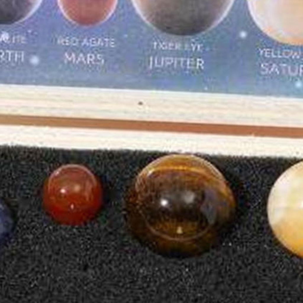 Devět kamenů planet Model sluneční soustavy pro dospělé chlapce děti