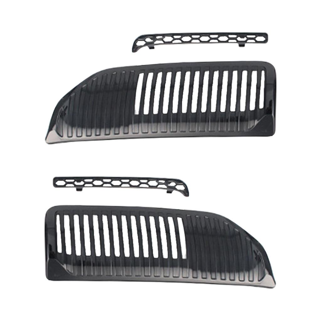 4 Pieces Front Lower Grille Insert Mesh Anti Dust Net, Dustproof Mesh Cover Directly Replace for Yuan Up Accessories