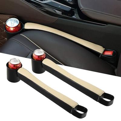 DURASIKO Car Gap Cushion Center Console Gap Filler Seat Pad Seat Side Cushion with