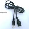 BSMI Taiwan Three-Pin Clover Plug Power Cord, 7A/11A/15A, 3-Core, 0.75/1.25/2.0
