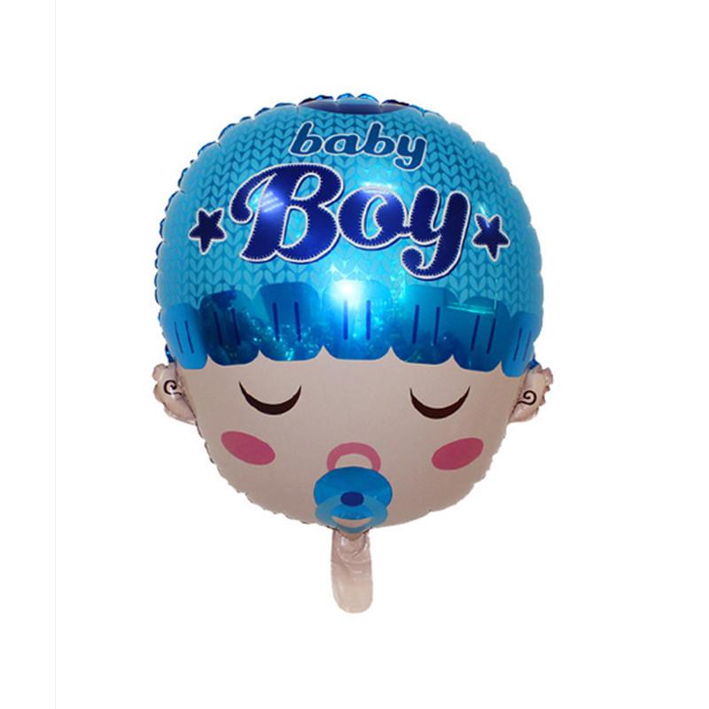 Cross Baby Pacifier Aluminum Foil Balloon for Birthday Party