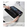 Yamazaki Jitsugyo Tool Bag with Dividers, Light Gray, Body: Approx. W36 x D16 x H11 cm (excluding handle) Tower Tool Box Tool Box Storage Case