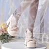 Dropship Lolita Chunky Plateau Pumps Damen Mary Janes Schuhe Frühling Sommer Damen Sexy Party Gothic Damen Schuhe Pumps