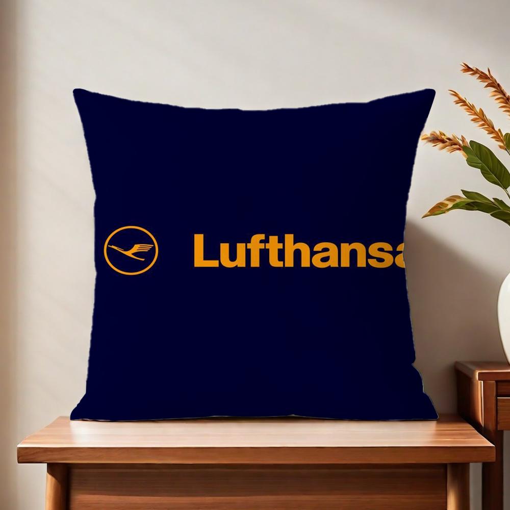 

Ddeutschee cushion cover For Pillow Llufthansa Printing Sofa Decoration Home Car Room Coffee Shop Office Nordic Simplicity 30x30 cm