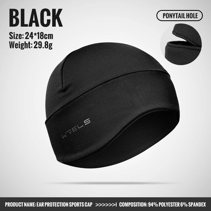

Winter Hats Windproof Sweat Absorption Women Soft Warm Outdo women black
