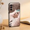 Singer Halsey Phone Case For Samsung S25,S24,S21,S22,S23,S30,Ultra,S20,Plus,Fe,Soft Silicone Black Cover