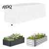 Thermal Insulation Plant Cover Garden Raised Bed Cover Freeze Protection Adjustable Drawstring
