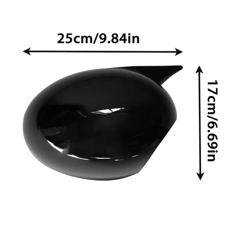 M-Look Carbonfaser Spiegelabdeckung für BMW MINI COOPER R55 R56 R57 R58 R60 Seitentür Rückspiegelabdeckkappen
