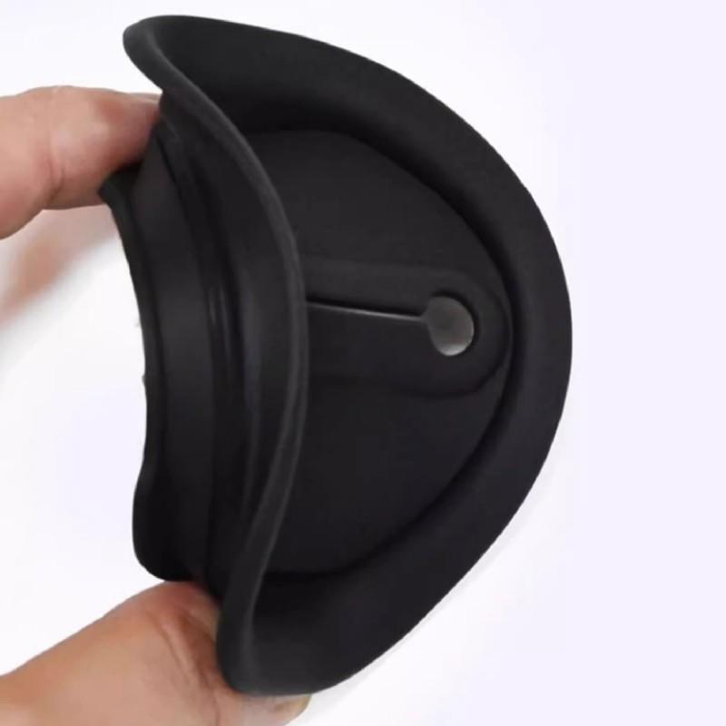 Car Door Lock Buckle Cover Anti-collision Silicone Protective Set Soundproof Shock Absorbing Pad External Accessories Universal