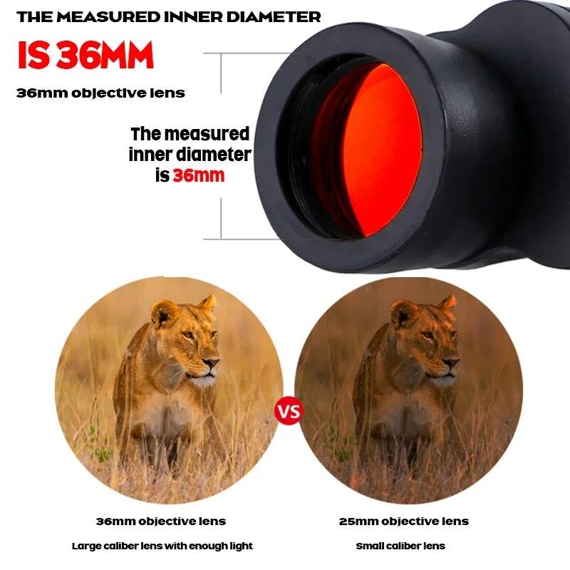 Binoclu 80X80 Telescop profesional cu rază lungă de mărire mare Oculare portabile HD Telescop cu vedere nocturnă cu lumină scăzută