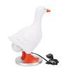 Duck Egg Lamp 3D Duck Table Lamp Lifelike Resin Duck Egg Night Light Funny Duck Lamp with Egg In Butt White