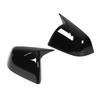 Side Rearview Mirror Cover High Glossy Door Exterior Wing Mirror   Replacement for     2020 to 2023