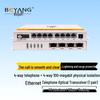 Boyang 4-Channel Telephone & Network Optical Transceiver