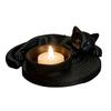 3D Printed Cat Candle Holder Tealight Candle Stand Burr-Free Cute Cat Figurine