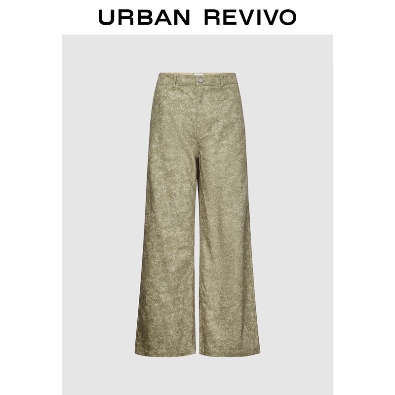 

UR 2025 Women s Casual Textured Straight-Leg Pants M