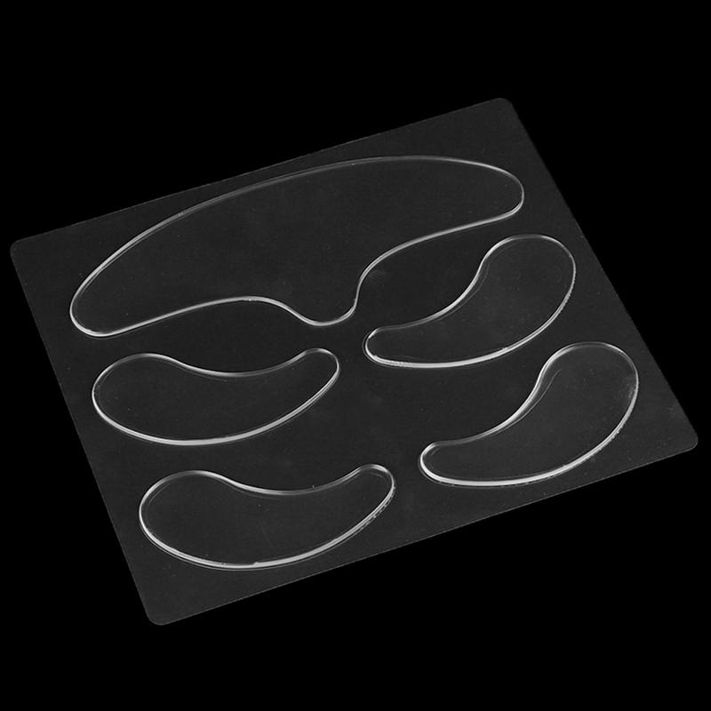 5 Stück Anti-Falten-Pflege-Aufkleber für Gesicht, Stirn, Hals, Augen, Anti-Falten-Pflege, wiederverwendbare Silikon-Patches, Hautlifting-Tool