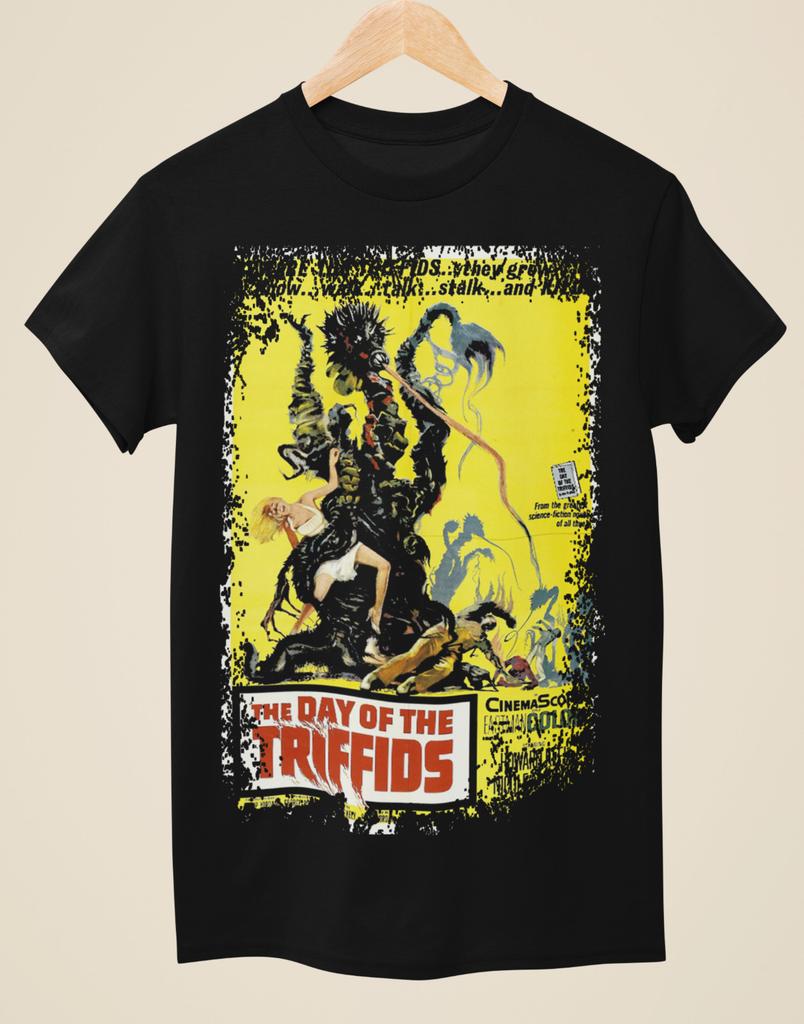 The Day Of The Triffids (1963) Movie Poster Inspired Unisex Black TShirt