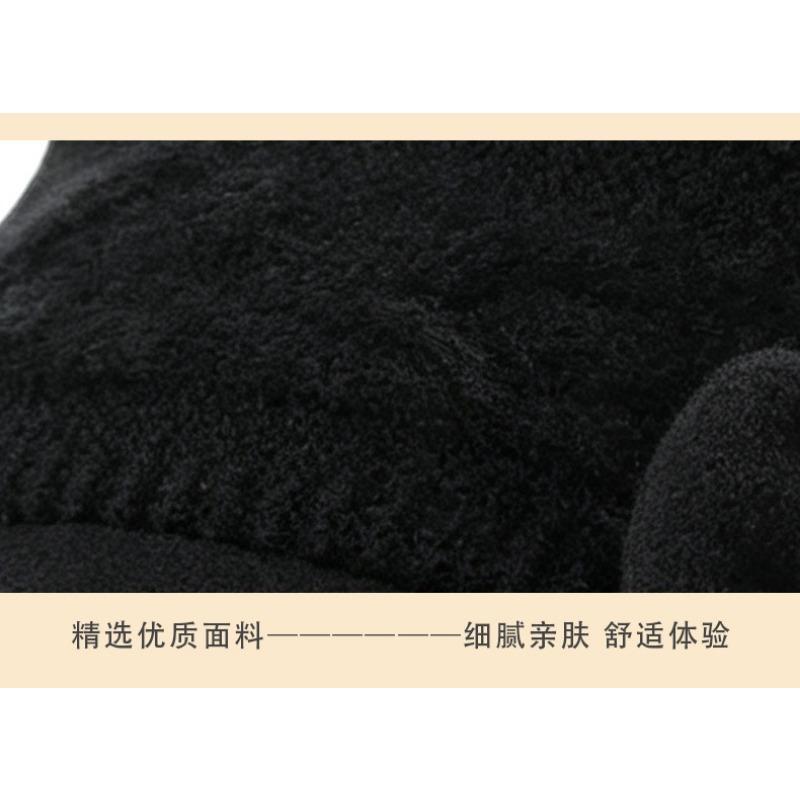Women S Vintage Bowknot Bucket Hat Warm Fall Winter Elegant Face Slimming Hat