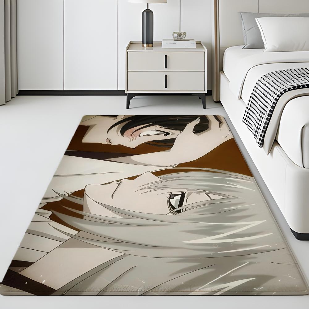 Anime K-Kamisama Kiss Grindų kilimėlis Minkštas flanelinis Įėjimo durų kilimėlis Neslystantis Sugeriantis Vonios kambario Miegamojo Grindų kilimas