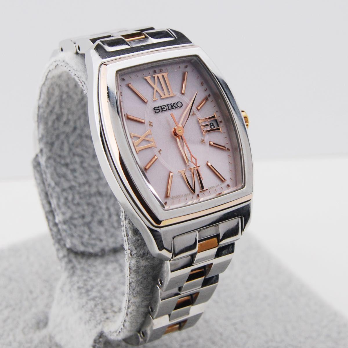 Б/у женские часы SEIKO Rukia, на солнечной батарее, в рабочем состоянии, 1B22-OAZO