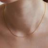TATIANA (925 Silver) Basic Ball Chain Necklace NZ2415