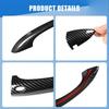 Door Handle Cover Protector for H-yundai Santa Cruz 2022 2023 2024 Accessories, ABS Car Exterior Door Handle Cover Trim 5Pcs (Carbon Fiber Pattern)