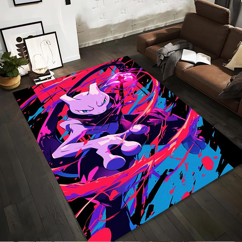 

Stylish Cartoon Character Rug with Vibrant Abstract Design Carpet Suitable for use as an anti-slip for living room bedroom sofas 40x60cm( 15x23in )