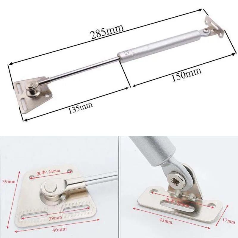Hydraulisch-pneumatische Teleskopstange - Starke tragfähige Gasfederunterstützung | Sanftes Einziehen für Schranktüren/Deckel | Langlebig