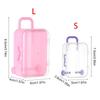 Cute Mini Roller Travel Suitcase Personality Creative Small Luggage Trolley Case Dollhouse Handbag Wedding Candy Box