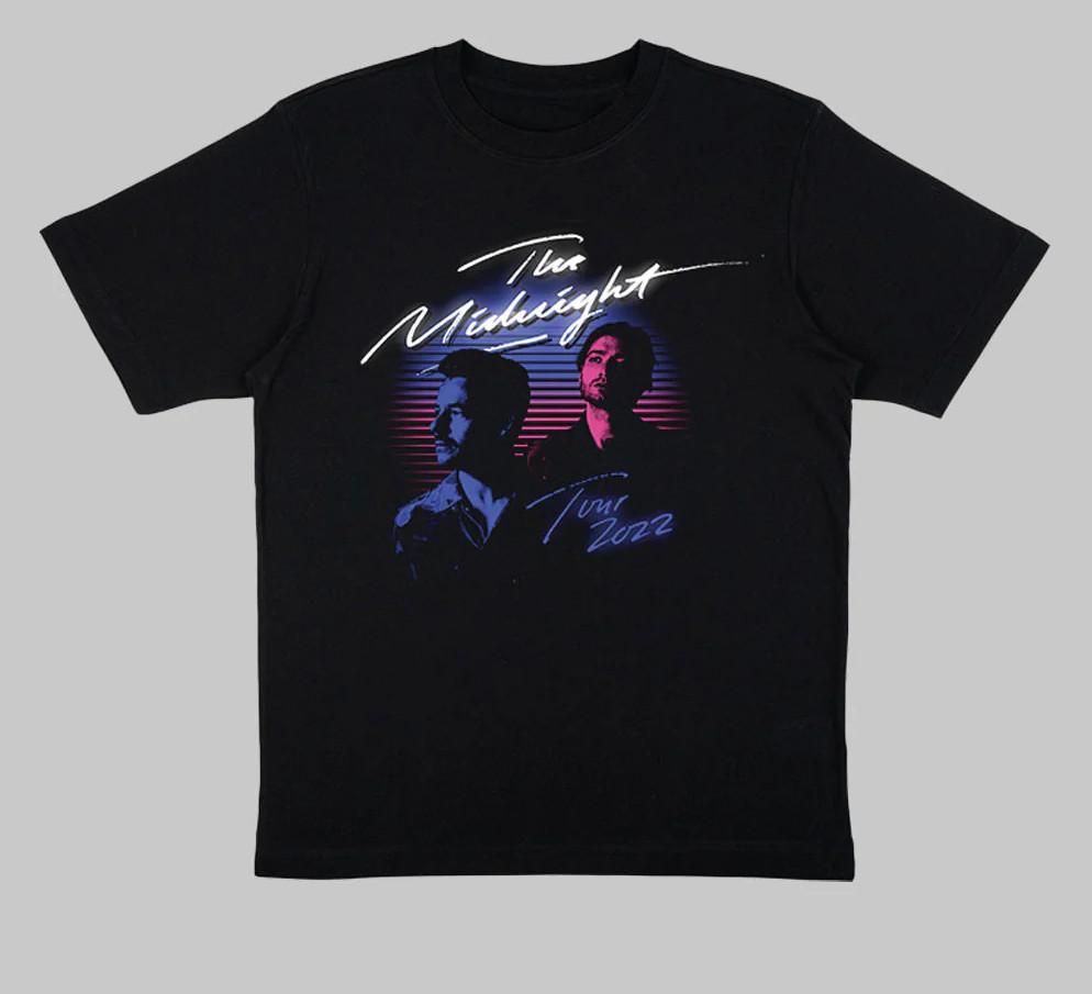 The Midnight Life Portrait Black T Shirt Cotton Adult Full Size Unisex T-Shirt M