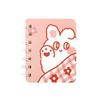 Cute Cartoon Coil Mini Portable Pocket Notebook For Girls Daily Use