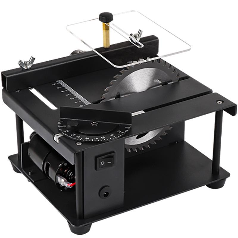 Mini Precision Table Saw - Portable Multifunction Chainsaw for Household Woodworking and Sliding Cuts
