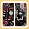 E-Emily The Strange Phone Case for Samsung S24 Ultra S23 S22 S20 Fe S21 Plus Galaxy A54 A34 A24 A53 M54 Note 20 Back Cover