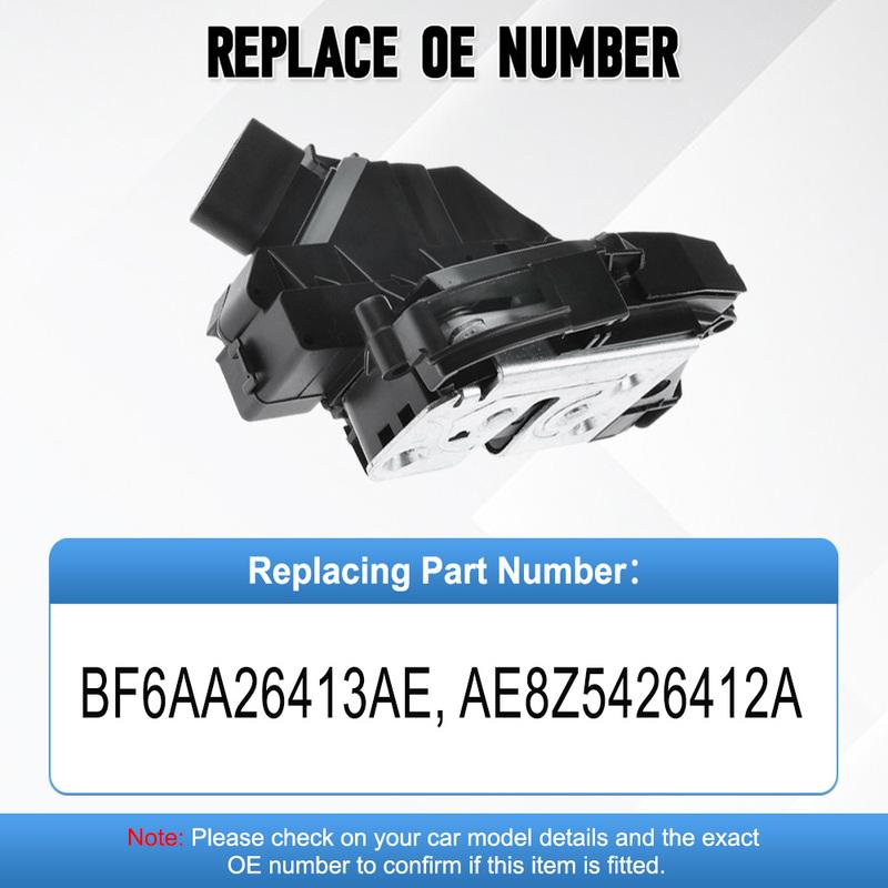 Rear Left Right Door Lock Actuator for Ford Focus 2012-2017 Escape Fiesta Lincoln MKZ MKX BF6AA26413AE AE8Z5426412A