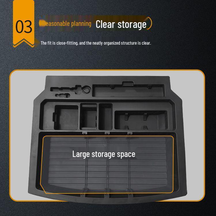 Trunk Storage Box for 24 BYD Models: Qin, L, Seal, 06 - Lower Layer, 80KM Range