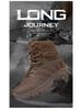 2025 Men's Desert Military Tactical Boots - Large Size, Outdoor Hiking & Mountaineering Training Boots