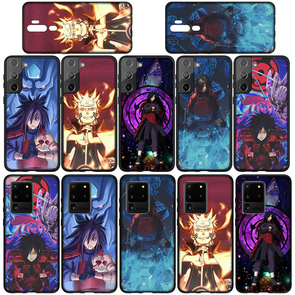 Phone Case for Samsung Galaxy S24 S23 iPhone 15 14 Xiaomi Redmi Note 13 12 11 8 Plus 10 9 Pro Max X XR OPPO Huawei Madara Uchiha Comics Naruto Cover