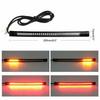 48 LED Flexible Car Wireless Remote Lamps Red Color Turn Signal Brake Light 22''