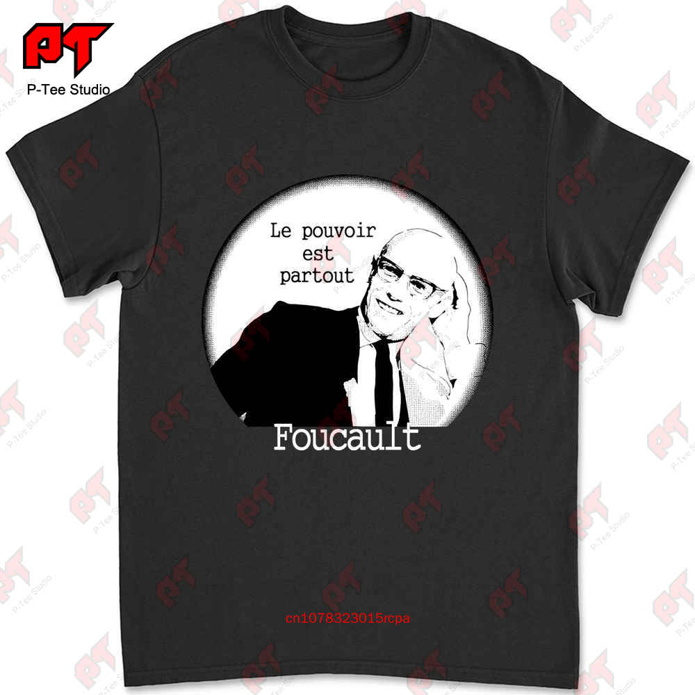 

Michel Foucault T Shirt Organic Cotton 5OOM M