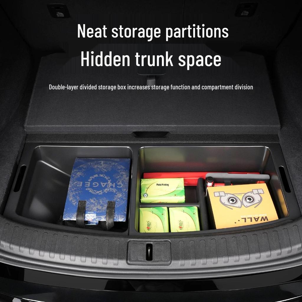 Xiaomi YU7 Car Trunk Lower Layer Hidden Storage Box