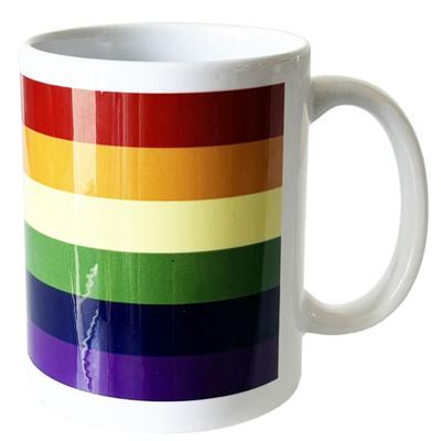 Caneca de Cerâmica Arco-Íris Pride 350 ml