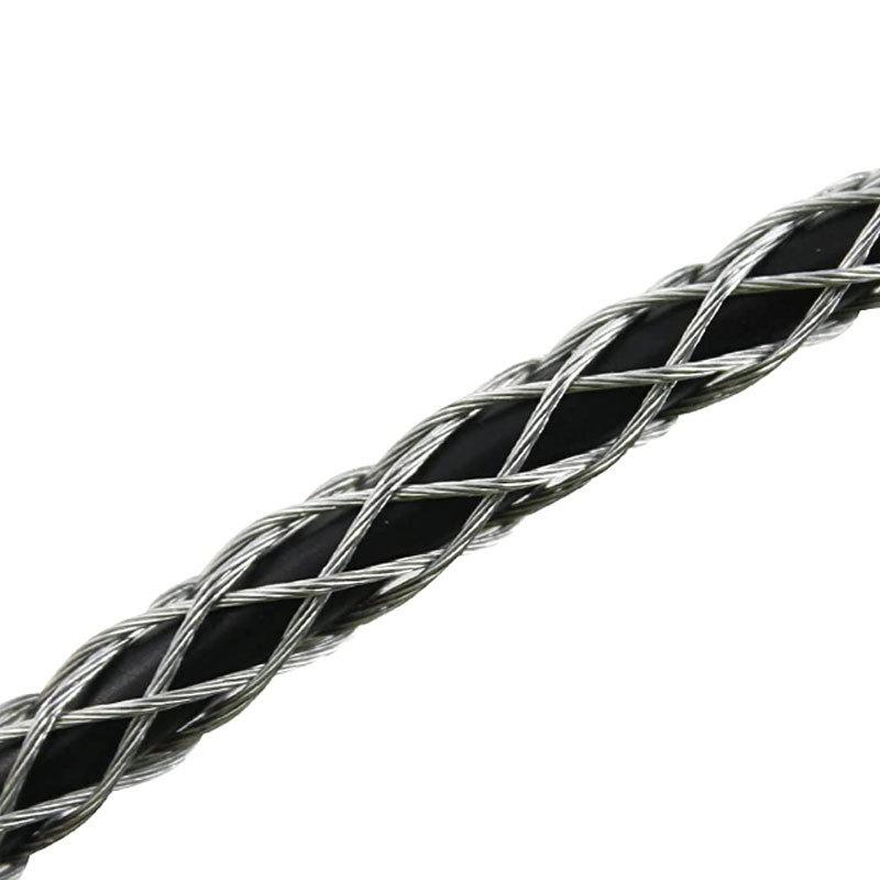 6 barev Stahovací ponožky na kabely Síťovaný stahovák Protiskluzový kryt stahovací sítě pro potrubí a kanály 4-25mm Stahovák kabelů Drátěný úchyt Pozinkovaný kov