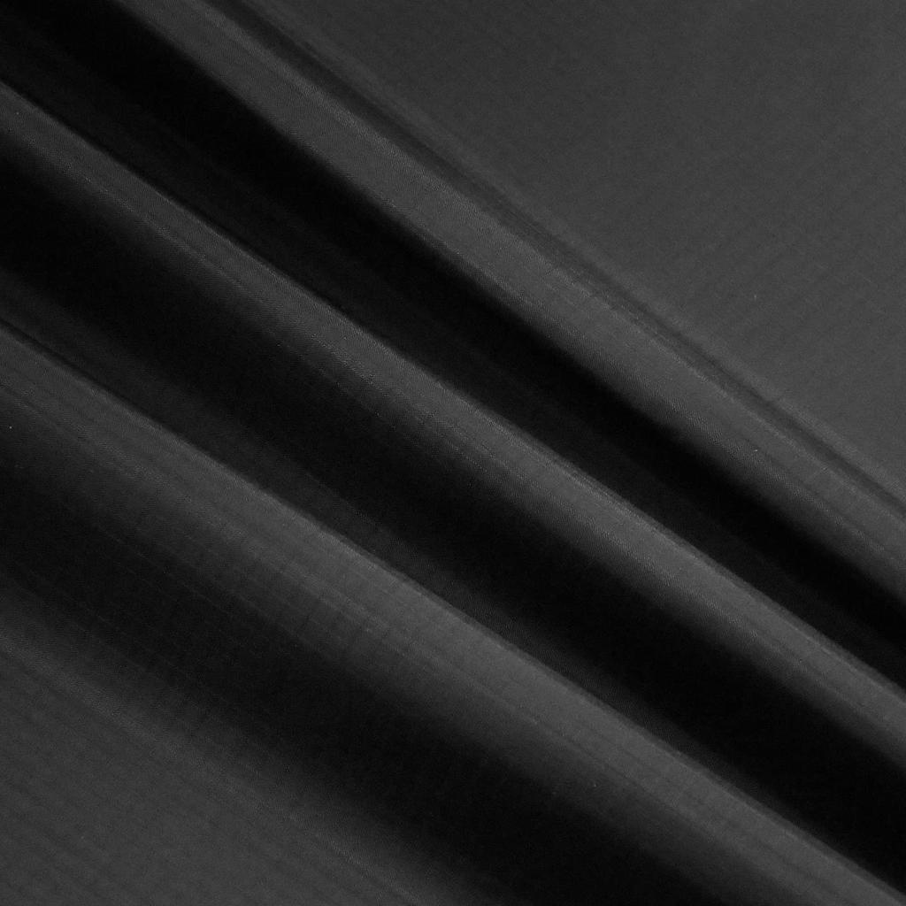 9KM DWLIFE 40D Ripstop Nylon X UV Solid Suitable for Sold by the Cut Fabric, 1.5m 5m, Black, Thin, Lightweight, Airtight, Waterproof, Protection,